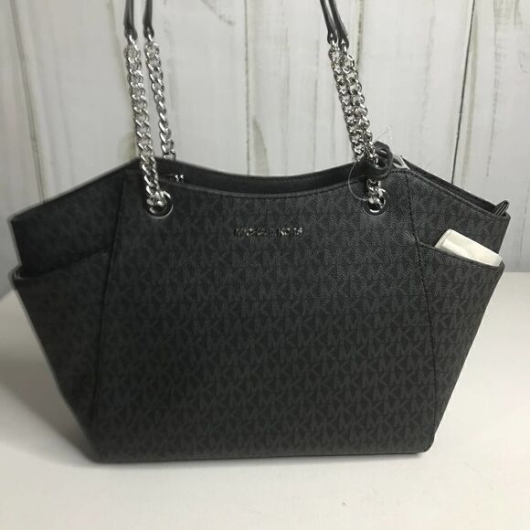 Michael Kors Chain Shoulder Tote NWT - Picture 2 of 9